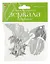 Зеркала для декорирования. акрил. 8 штук. "Морская фантазия". -Китай: Альт, (Hobby Time ). 2-472/09 377398 — 402326 — 3