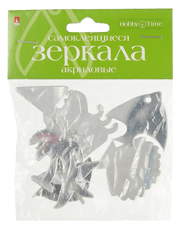 Зеркала для декорирования. акрил. 8 штук. "Морская фантазия". -Китай: Альт, (Hobby Time ). 2-472/09 377398 402326 — 3