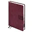 Ежедневник дат. 2026г. А5 176л "Тиволи глосс" бордовый, кожзам, тв.переплет, блинт.тиснение, офсет, справ.мат-лы, вырубка, закругл.углы, 2 ляссе, инд.уп — 3116500 — 3