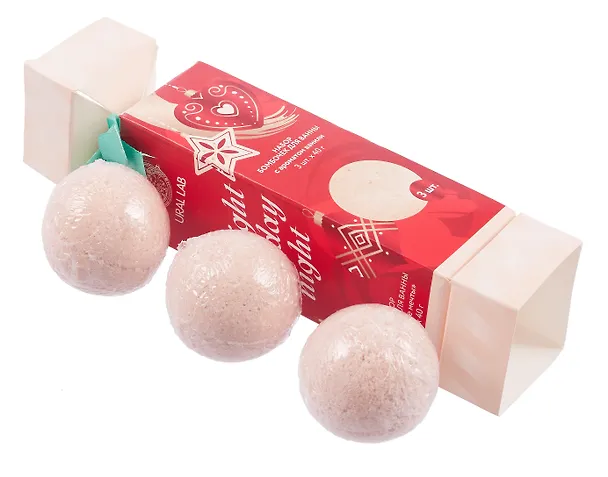 Набор бомбочек Bright holiday night Ванильные Мечты (3х40гр) 3126257 — 3