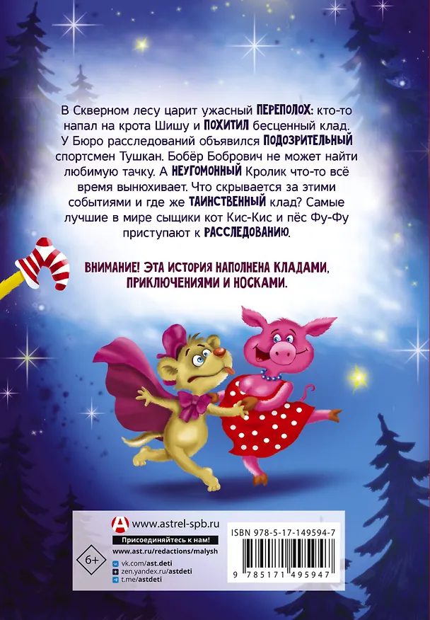 Книга Фу-Фу и Кис-Кис. Носки врозь! (Екатерина Матюшкина) — 2