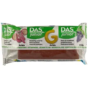 Паста для моделирования DAS Junior, коричневая, 100 грамм