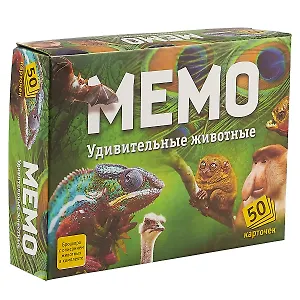 Настольная игра Мемо.Удивительные Животные, Бэмби