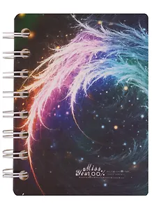 Записная книжка А6 80 листов линейка "Miss you"на спирали