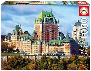 Пазл Educa 1000 деталей - Замок Фронтенак, Квебек