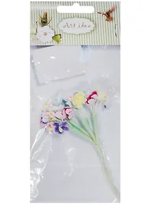 Набор для творчества, Букетик из 4-х соцветий нежный микс