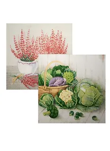 Набор для творчества Салфетки для декупажа Цветы и капуста - 2 шт.