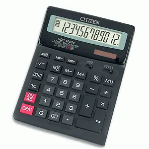Калькулятор 12 разрядный настольный CITIZEN SDC-400(В)II