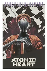 Atomic Heart. Творческий блокнот cо стикерами A5. Близняшка