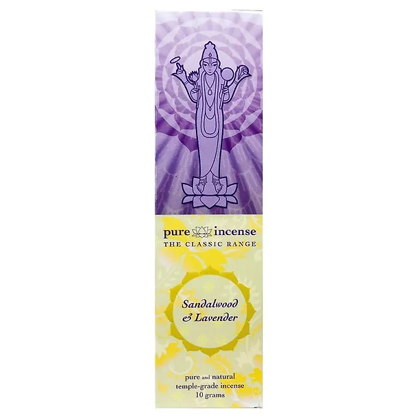 Набор благовоний Sandalwood&Lavender (Сандал и лаванда) (10шт) 3106878 — 1