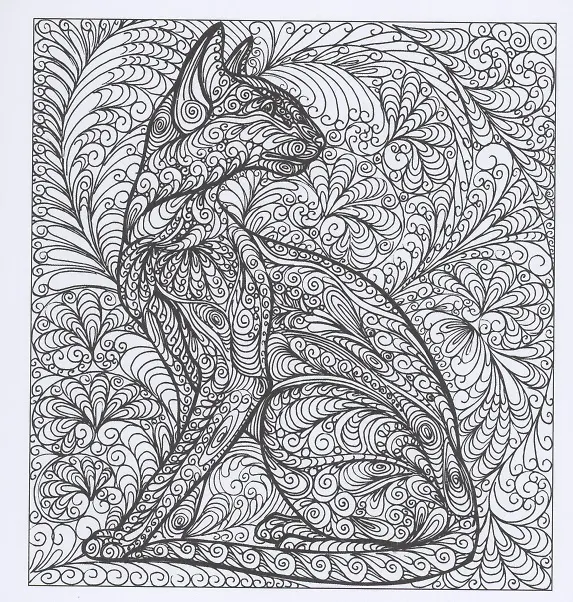 Книга Релакс-раскраска. Магия кошек () — 2
