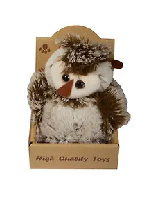 Сова в крафт коробке