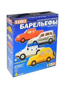 Набор, для творчества, Барельеф Автомобили-Внедорожники
