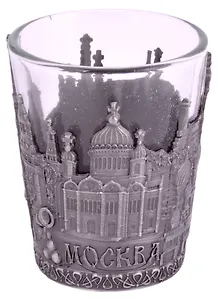 Стопка с мет.подставкой Москва цв.ант.олово (505-19-ATN)