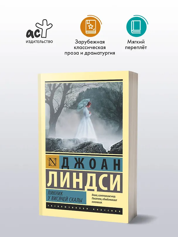 Книга Пикник у Висячей скалы (Джоан Линдси) — 4