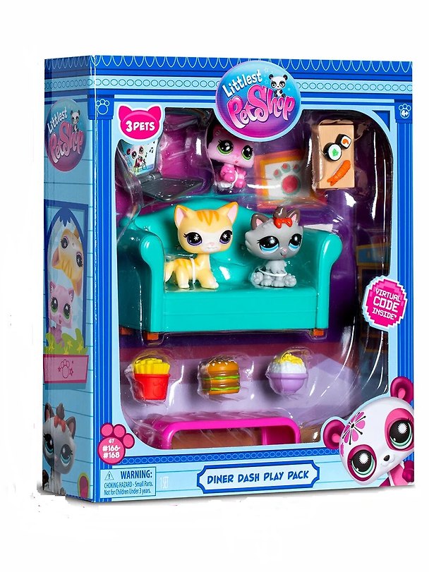 Игровой набор «Обед с друзьями» Littlest Pet Shop, Hasbro 3127560 — 1