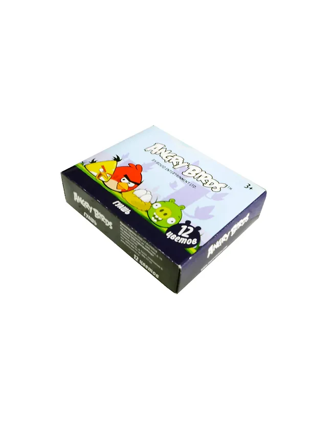 Краски гуашевые 12цв "Angry Birds" к/к, Centrum 229479 — 1