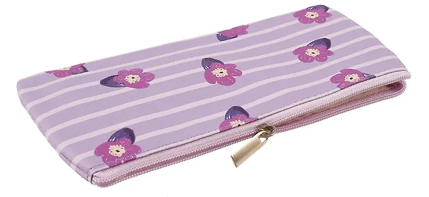 Пенал-косметичка "Lavender" плоская, с подкладом, ассорти, Yoi 3041020 — 13