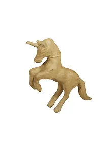 Фигурка из папье-маше объемная Единорог 14*4*12см (AP143)