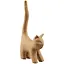Фигурка из папье-маше объемная Котик "хвост вверх" 7*13,5*32см (SA112) — 2313331 — 1