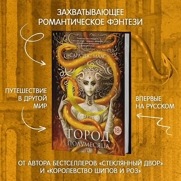 Книга Город Полумесяца. Дом Пламени и Тени (Сара Маас) — 7