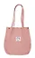 Сумка-шоппер с кнопкой розовая (вельвет) (33х31) (12-HanMa-756) Bookvalno — 2976753 — 1