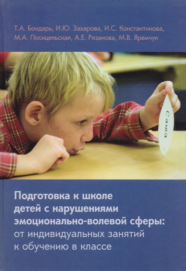 Книга Подготовка к школе детей с нарушениями эмоционально-волевой сферы: от индивидуальных занятий к обучению в классе () — 1