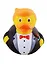 Игрушка для ванной, уточка резиновая FUNNY DUCKS "Уточка Жених" (1823) — 2670368 — 2