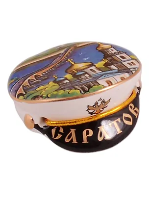 Магнит фарфоровый Фуражка 2598879