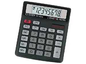 Калькулятор 08 разрядный карманный CITIZEN MT 801III