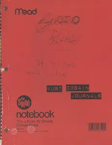 Kurt Cobain Journals