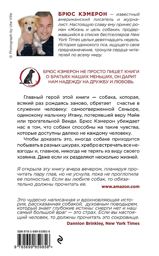 Книга Жизнь и цель собаки (Брюс Кэмерон) — 2