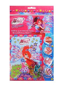 Набор для аппликации Волшебницы Винкс Блум (49601Bloom/WSr) с пайетками и стразами (упаковка)