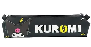 Пенал-косметичка объемный "Kuromi", черно-желтый
