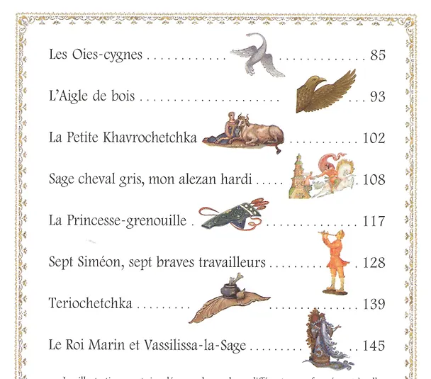 Книга Contes Populaires Russes : Palekh, Mstiora, Kholoui = Русские народные сказки : живопись Палеха, Мстёры, Холуя : Альбом на французском языке (Ирина Львова) — 3