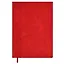 Ежедневник недат. А5 160л "Шеврет экстра" красный, иск.кожа, мягкий переплет, блинт.тиснение, офсет, ляссе — 2995316 — 1