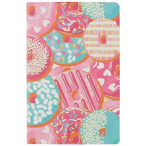 Тетрадь в клетку Kairui, "Пончики", 32 листа, в ассортименте