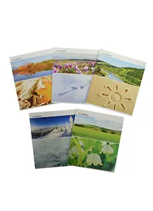 Тетрадь 48л кл. "Seasons" мелов.картон, ассорти, Silwerhof