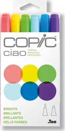 Набор маркеров Copic Ciao светлые цвета 6цв — 259989 — 1