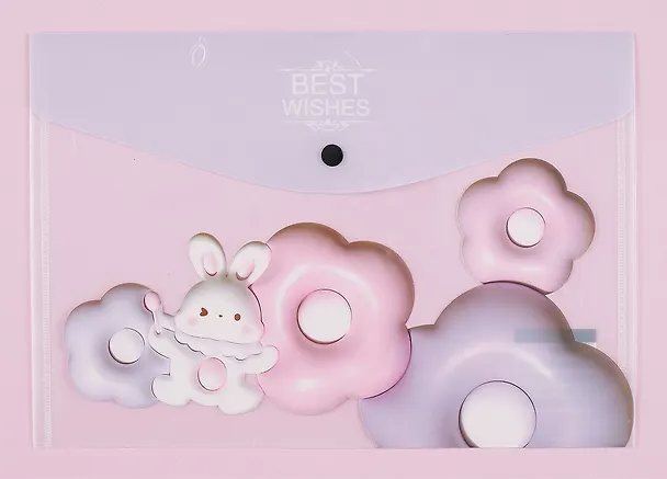 Папка -конверт «Cute animals» А4 на кнопке, в ассортименте, Be positive 3023128 — 5