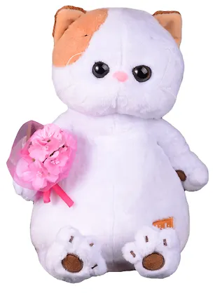 Мягкая игрушка Ли-Ли с розовым букетом (27 см) (LK27-008) 2579013