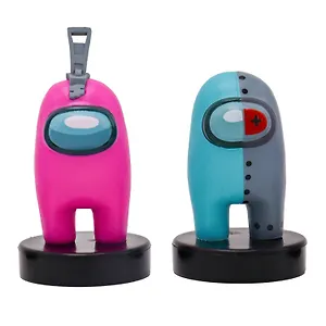 Набор фигурок-штампиков Among Us 3 серия, (герой робот), (4х11х13), (AU5315B)