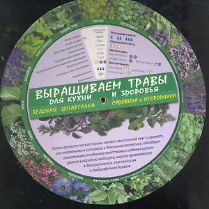 Выращиваем травы для кухни и здоровья. Зеленая шпаргалка садовода и огородника