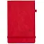 Блокнот 130*200 96л лин. "Reporter" красн.иск.кожа, резинка, петля для ручки, инд.уп. — 255730 — 1
