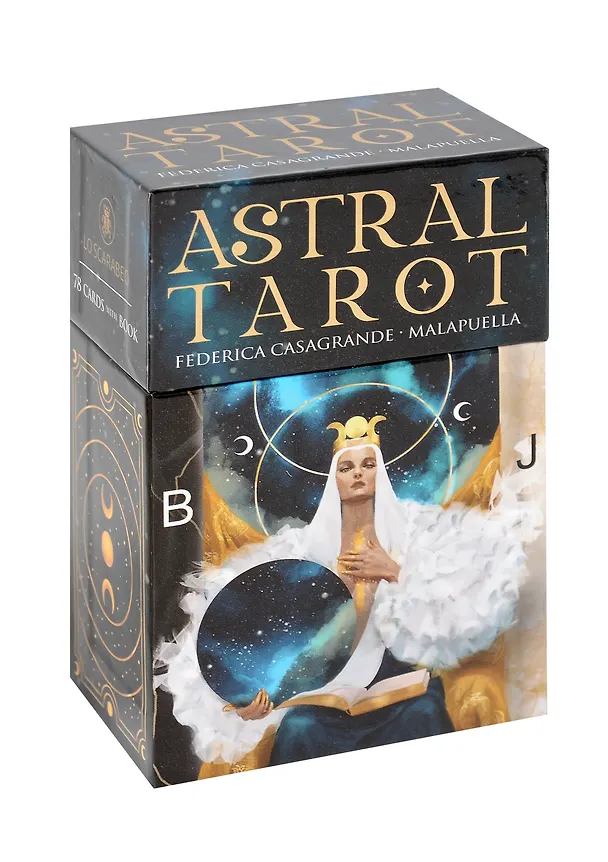 Книга ASTRAL TAROT (78 карт+инструкция) (Малапуэлла) — 1