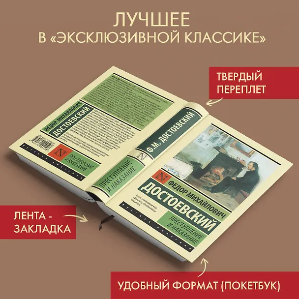 Книга Преступление и наказание (Федор Достоевский) — 6