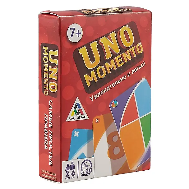 Игра настольная карточная "Uno Momento" 1320761 2522047 — 1
