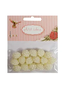 Бусины Ягодка (16 шт) (1309) (14-08542-1309) (в пакете)