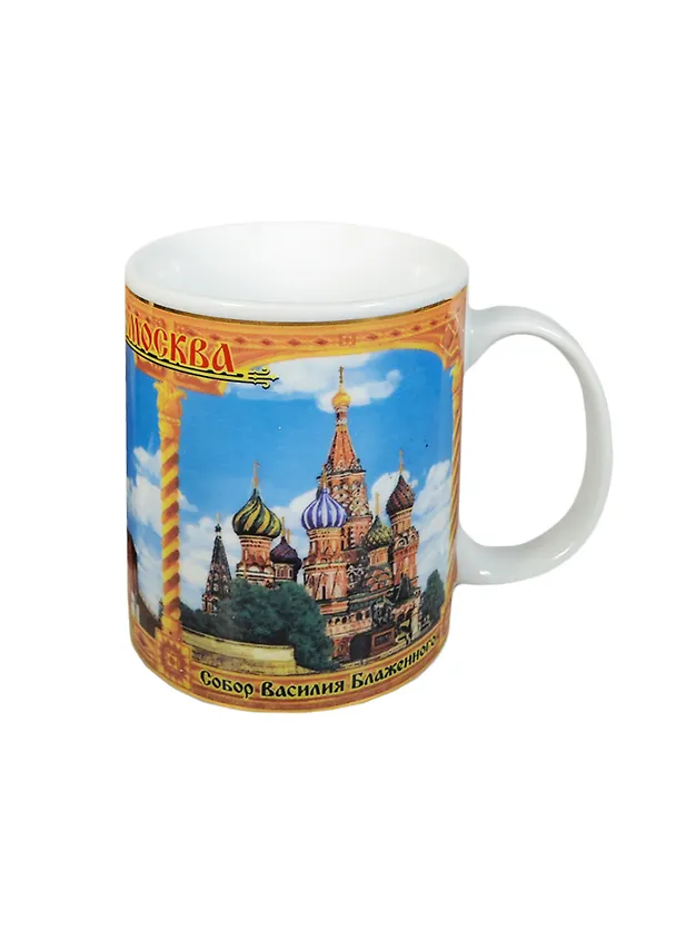 ГС Кружка керамика Москва золотая (9х8) (697170) 2422066 — 1