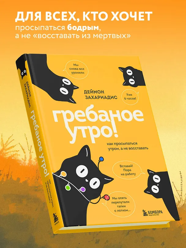 Книга Гребаное утро! Как просыпаться утром, а не восставать (Деймон Захариадис) — 8